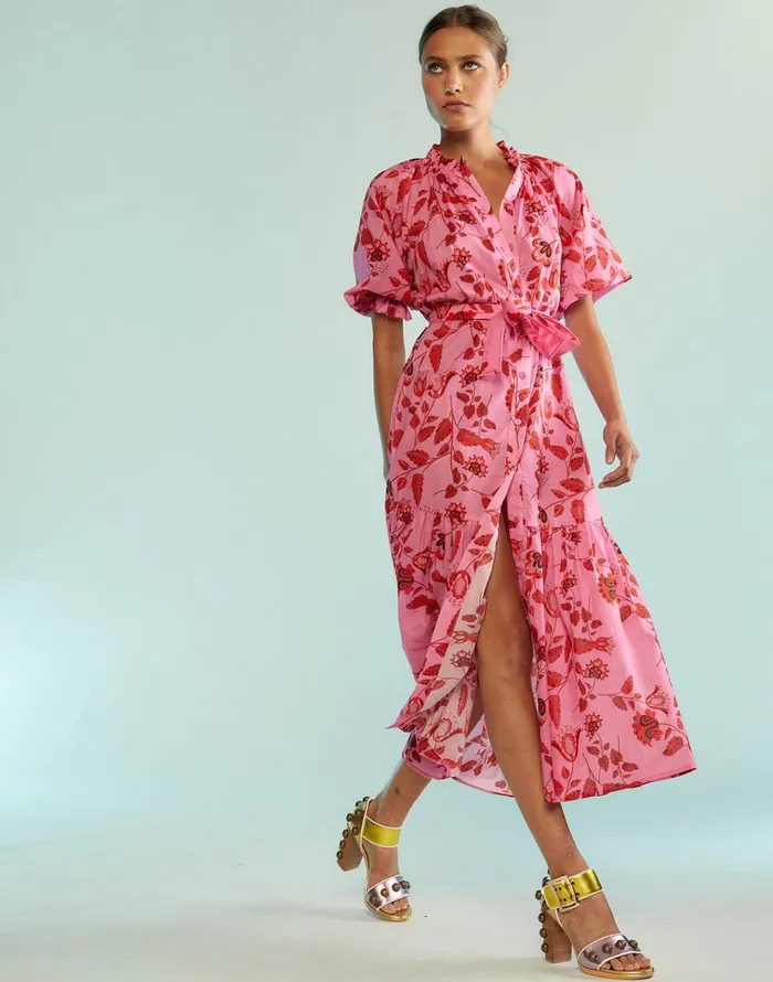 Tropea Dress 8211 Pnkrd Women Cynthia Rowley Dresses
