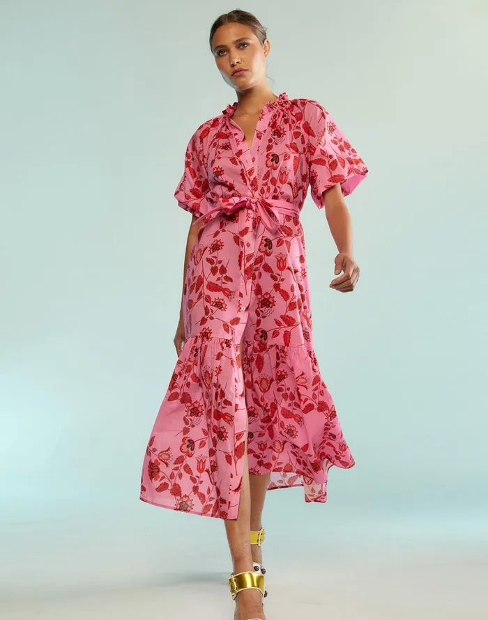 Tropea Dress 8211 Pnkrd Women Cynthia Rowley Dresses