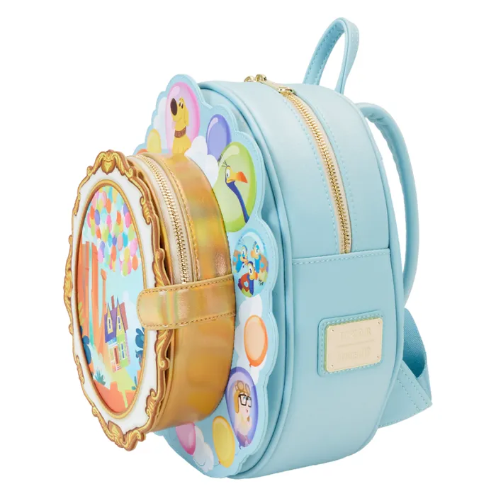 Up Exclusive 15th Anniversary Carl and Ellie Cameo Mini Backpack Unisex Loungefly Backpacks Up Exclusive 15th Anniversary Carl and Ellie Cameo Mini Backpack Unisex Loungefly Backpacks
