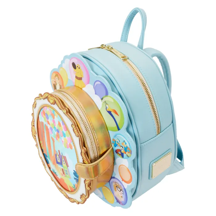 Up Exclusive 15th Anniversary Carl and Ellie Cameo Mini Backpack Unisex Loungefly Backpacks Up Exclusive 15th Anniversary Carl and Ellie Cameo Mini Backpack Unisex Loungefly Backpacks