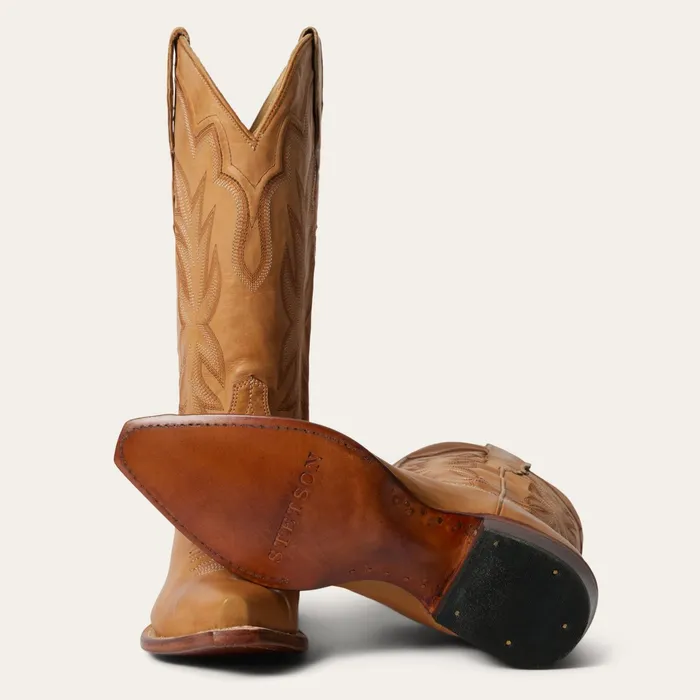Western Women Stetson Casey Boots Tan