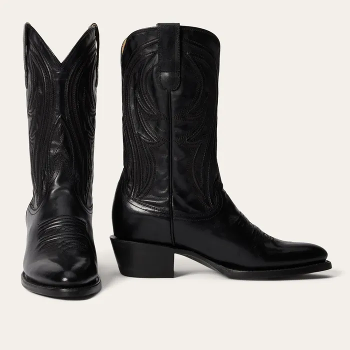 Western Women Stetson Nora Boots Black