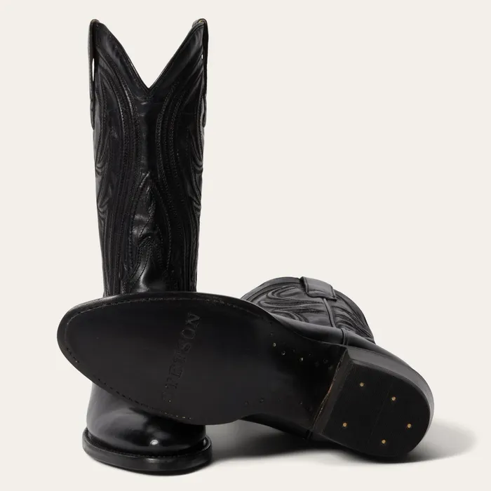 Western Women Stetson Nora Boots Black