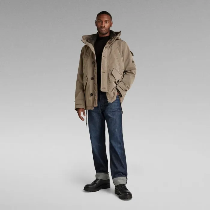 Winter Coats Men GStar RAW 2In1 Adaptable Vodan Jacket Turf