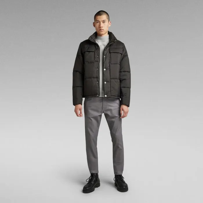 Winter Coats Men GStar RAW Foundation Padded Jacket Dark Black