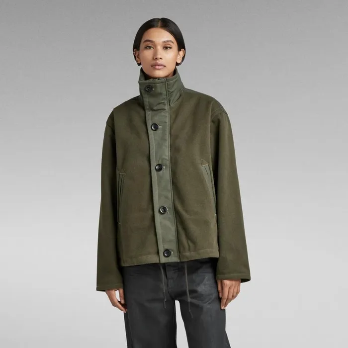 Winter Coats Women GStar RAW Trucker Collar Jacket Light Hunter