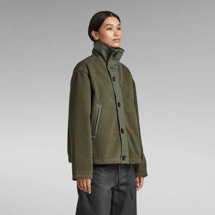 Winter Coats Women GStar RAW Trucker Collar Jacket Light Hunter