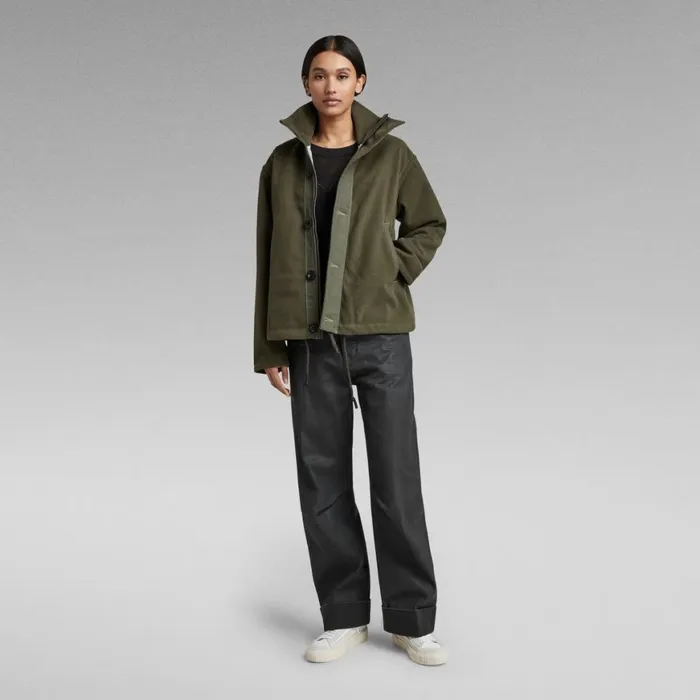 Winter Coats Women GStar RAW Trucker Collar Jacket Light Hunter