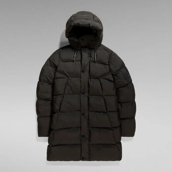 Winter Coats Women GStar RAW Whistler Parka Puffer Jacket Dark Black