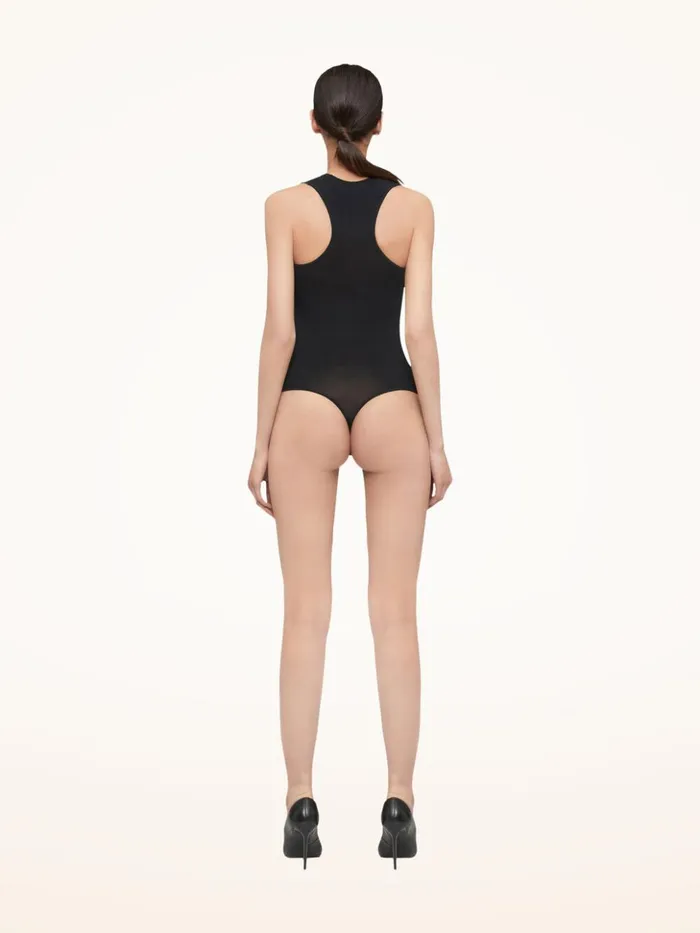 Wolford Buenos Aires String Body Black Women String Bodies
