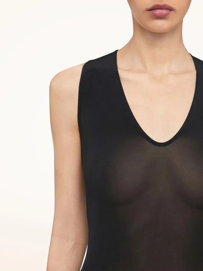 Wolford Buenos Aires String Body Black Women String Bodies