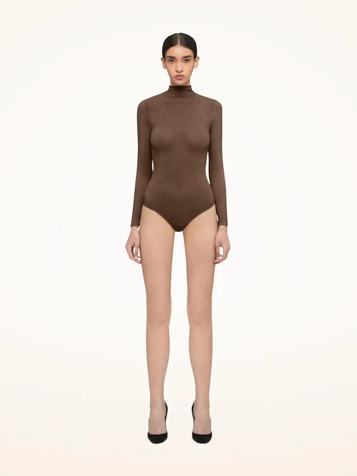 Wolford Buenos Aires String Body Umber Women String Bodies