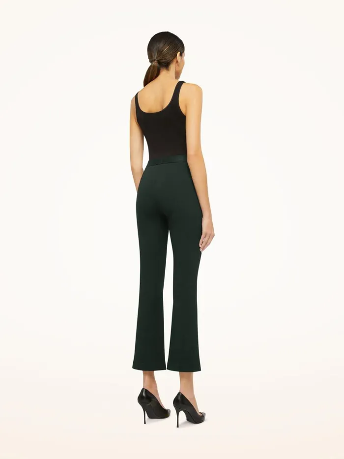 Wolford Grazia Trousers Deep Green Women Trousers and Jumpsuits