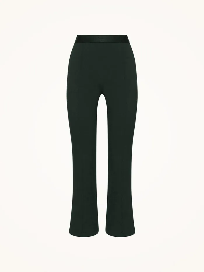 Wolford Grazia Trousers Deep Green Women Trousers and Jumpsuits