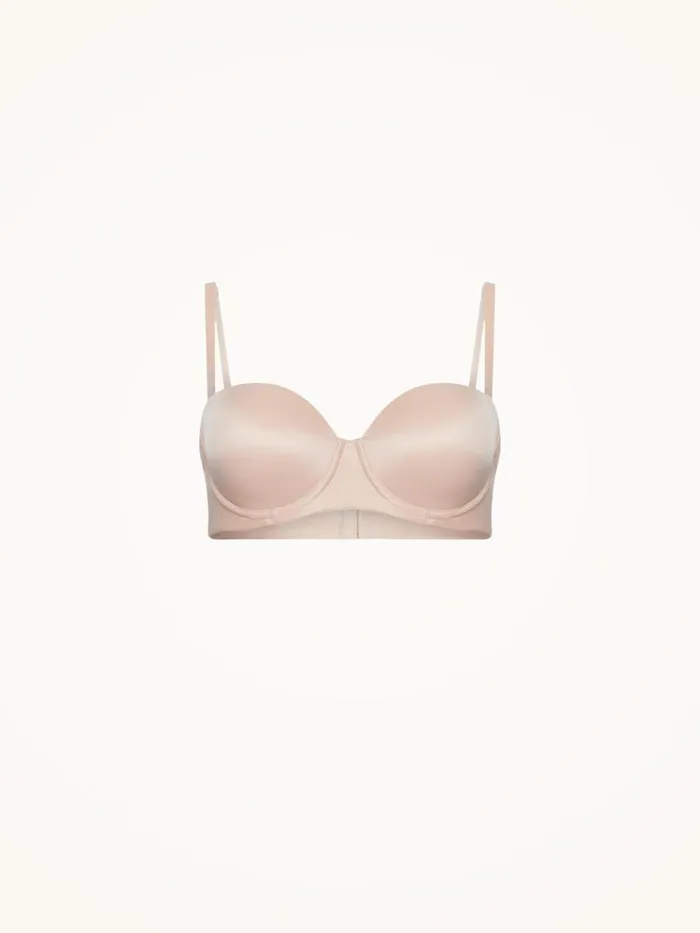 Wolford Sheer Touch Bandeau Bra Rosepowder Women Bras and Bottoms Wolford Sheer Touch Bandeau Bra Rosepowder Women Bras and Bottoms