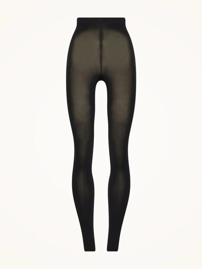 Wolford Velvet 66 Leggings Black Women Tights Leggings