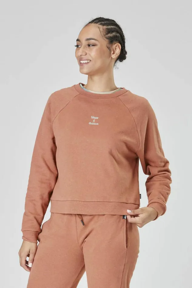 Woman HAMPY CREW Picture Organic Clothing Sweats and Hoodies