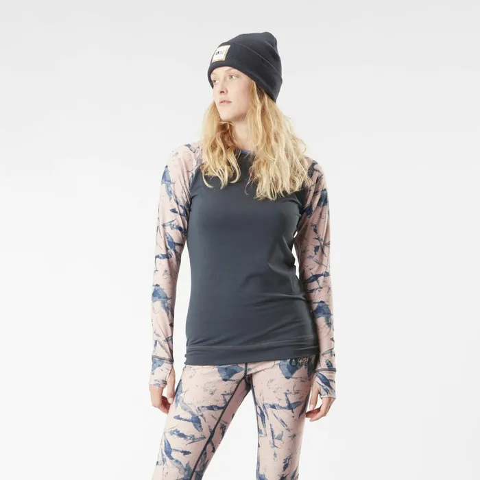 Woman MILITA PRINTED TOP Picture Organic Clothing Firstlayer
