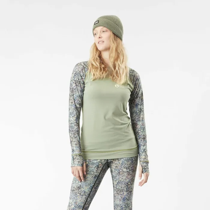 Woman MILITA PRINTED TOP Picture Organic Clothing Firstlayer