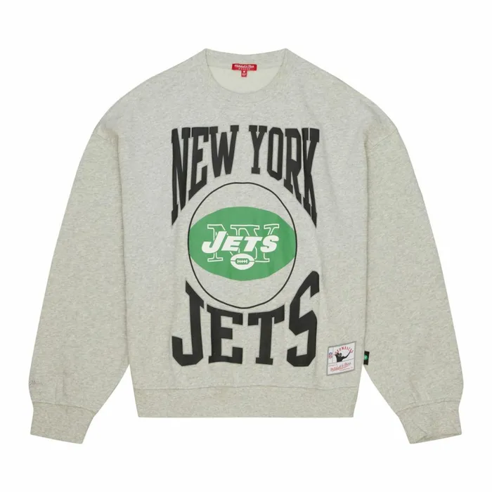 Women039s Hoodies and Sweatshirts Mitchell and Ness Women039s Logo Lightweight Crew 30 New York Jets Women039s Hoodies and Sweatshirts Mitchell and Ness Women039s Logo Lightweight Crew 30 New York Jets