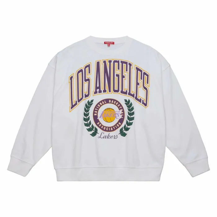 Women039s Hoodies and Sweatshirts Mitchell and Ness Womens Logo Lt Crew 20 Los Angeles Lakers Women039s Hoodies and Sweatshirts Mitchell and Ness Womens Logo Lt Crew 20 Los Angeles Lakers