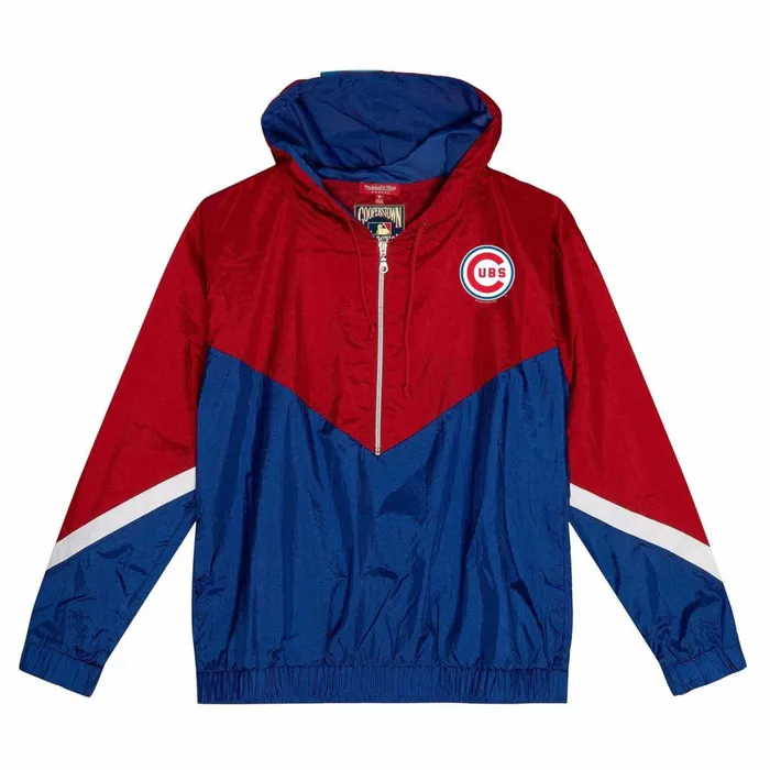 Women039s Jackets and Outerwear Mitchell and Ness Womens Windbreaker 30 Chicago Cubs Women039s Jackets and Outerwear Mitchell and Ness Womens Windbreaker 30 Chicago Cubs