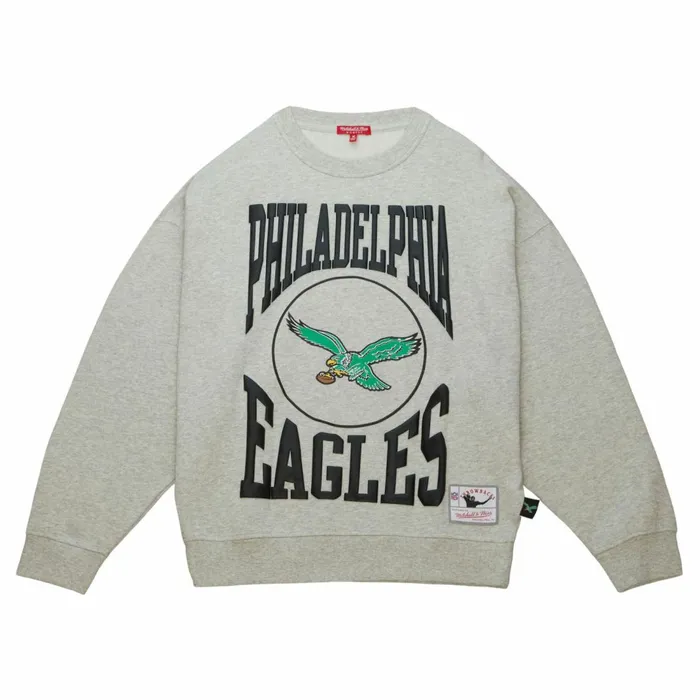 Women039s NFL Mitchell and Ness Women039s Logo LT Crew 30 Philadelphia Eagles Women039s NFL Mitchell and Ness Women039s Logo LT Crew 30 Philadelphia Eagles