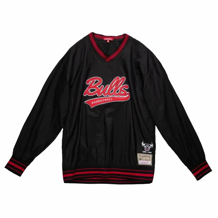 Women039s TShirts and Tops Mitchell and Ness Women039s VNeck Pullover Chicago Bulls Women039s TShirts and Tops Mitchell and Ness Women039s VNeck Pullover Chicago Bulls