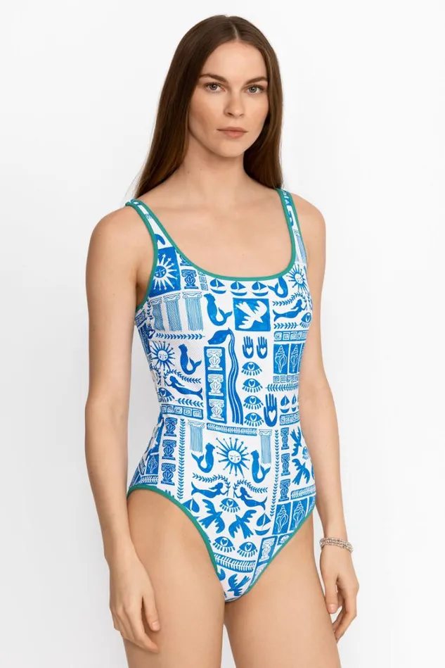 Women ACANTHA TANKSUIT ONE PIECE Calliope Johnny Was Swim and Resort Women ACANTHA TANKSUIT ONE PIECE Calliope Johnny Was Swim and Resort