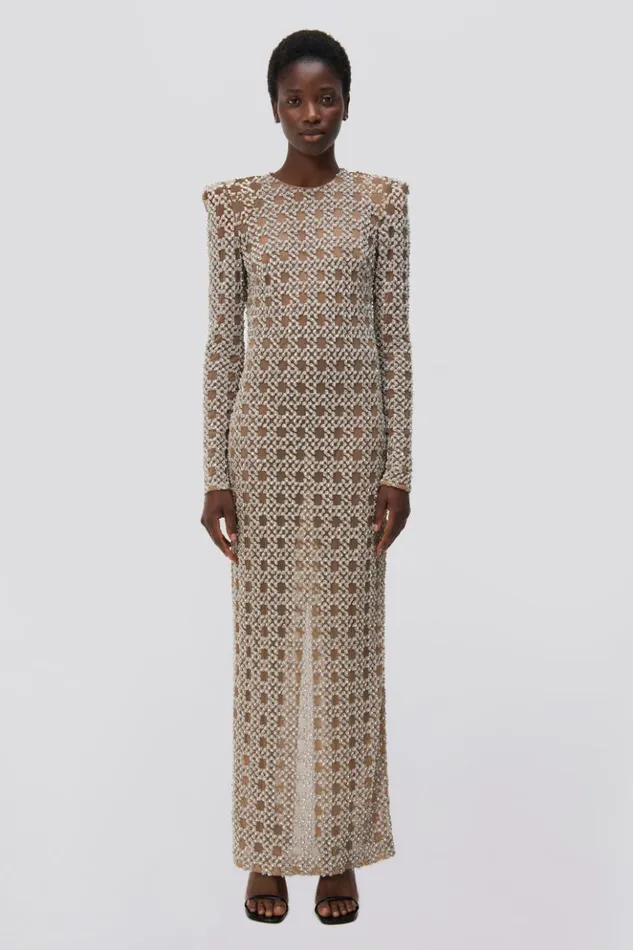 Women Aiya Gown Nude Jonathan Simkhai Dresses and Jumpsuits