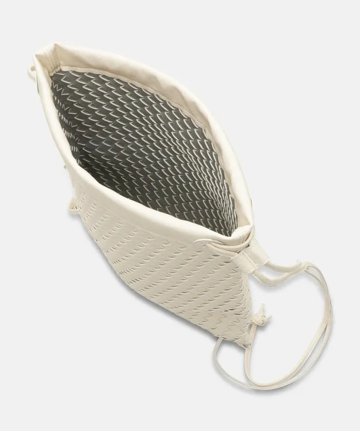 Women Backpacks Ilse Jacobsen String Backpack 8211 Egg White Silver Women Backpacks Ilse Jacobsen String Backpack 8211 Egg White Silver