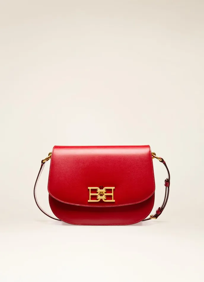Women Bally Crossbody Bags Beckie 8211 Leather CrossBody Bag In Red
