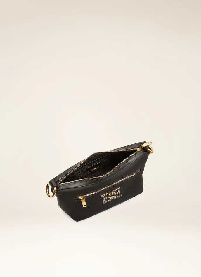 Women Bally Crossbody Bags Eyfel 8211 Nylon Crossbody Bag In Black