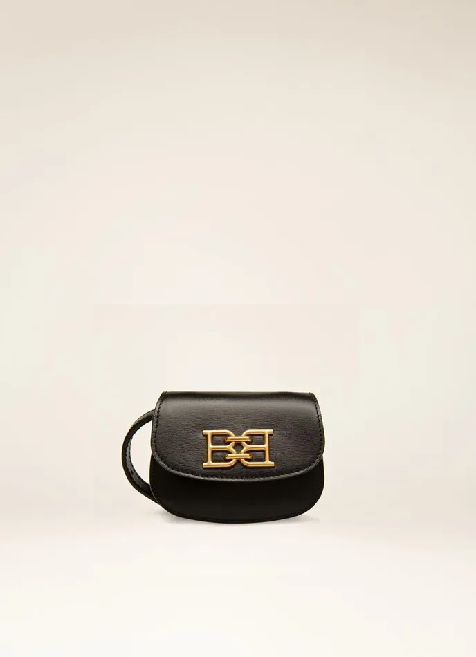 Women Bally Mini And Belt Bags Baily XS 8211 Leather Accessory In Black