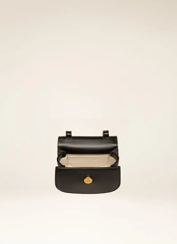 Women Bally Mini And Belt Bags Baily XS 8211 Leather Accessory In Black