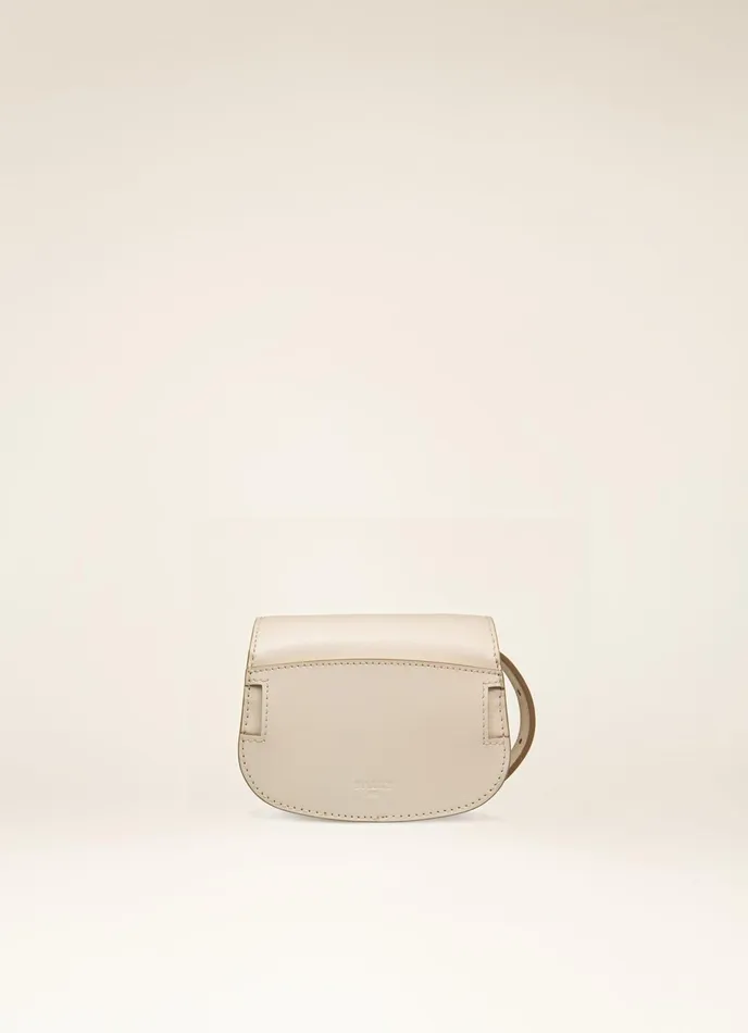 Women Bally Mini And Belt Bags Baily XS 8211 Leather Accessory In Bone