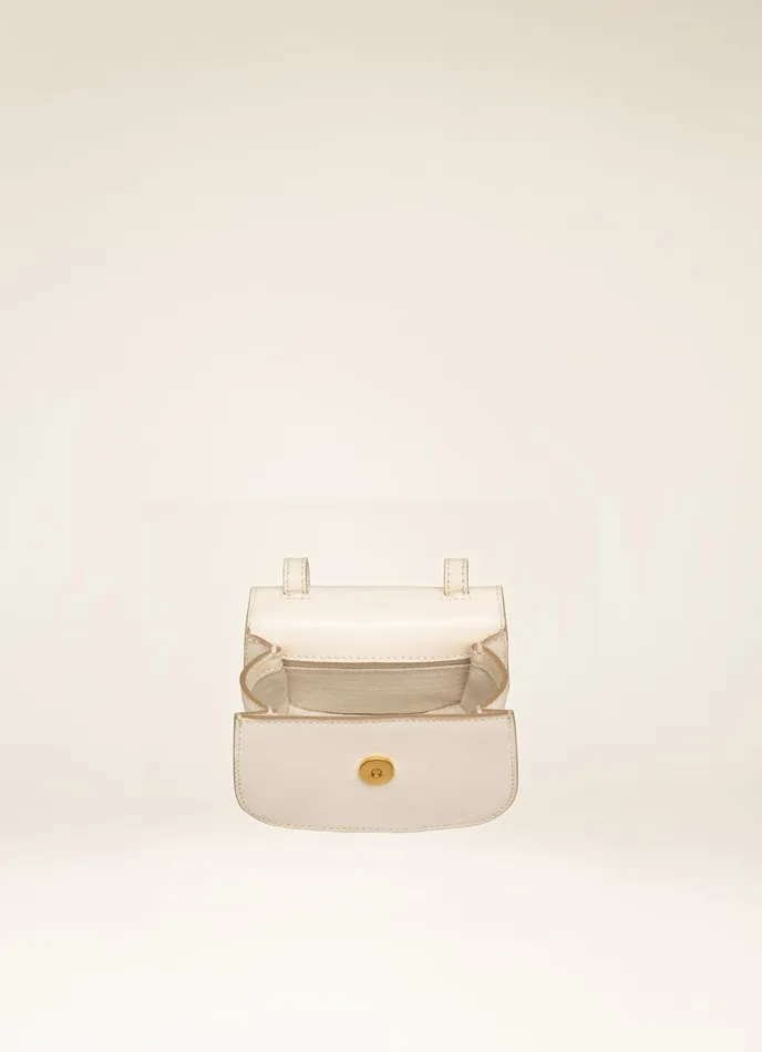 Women Bally Mini And Belt Bags Baily XS 8211 Leather Accessory In Bone