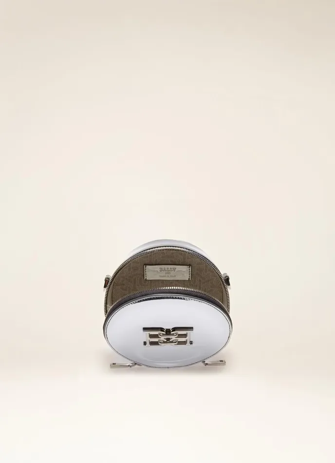 Women Bally Mini And Belt Bags Baxy 8211 Leather Accessory In Silver