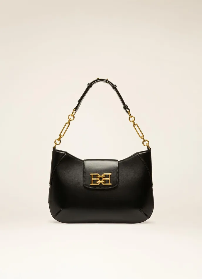 Women Bally Shoulder Bags Breanne 8211 Leather Shoulder Bag In Black