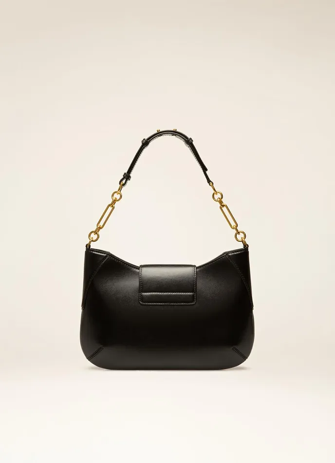 Women Bally Shoulder Bags Breanne 8211 Leather Shoulder Bag In Black