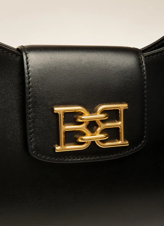 Women Bally Shoulder Bags Breanne 8211 Leather Shoulder Bag In Black