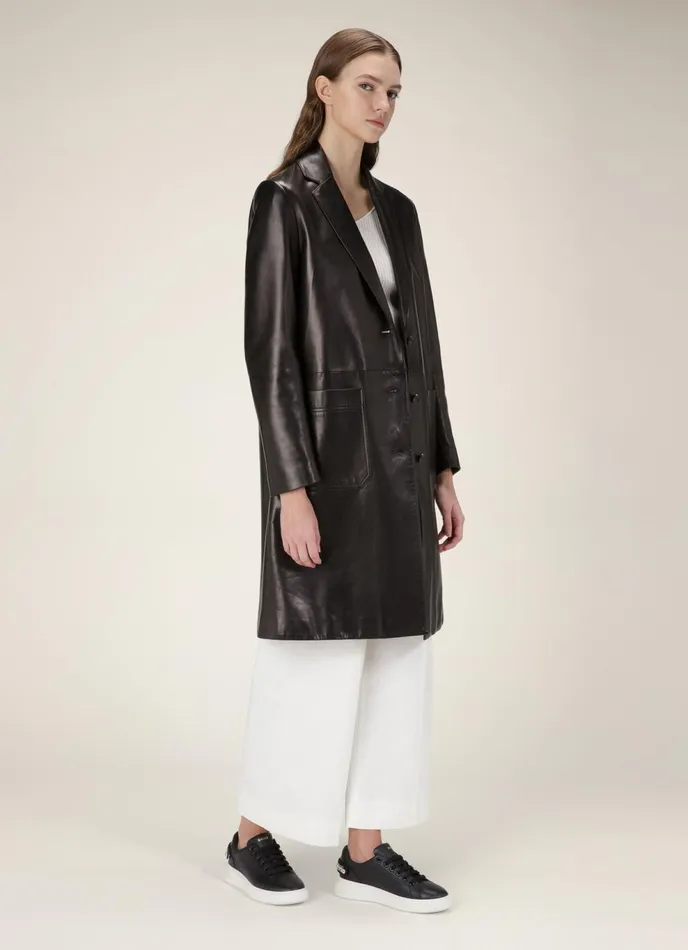 Women Bally Sneakers Malya 8211 Leather Sneakers In Black