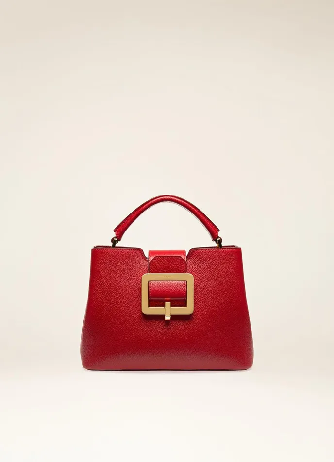 Women Bally Top Handle Bags Jorah 8211 Leather Top Handle Bag In Red