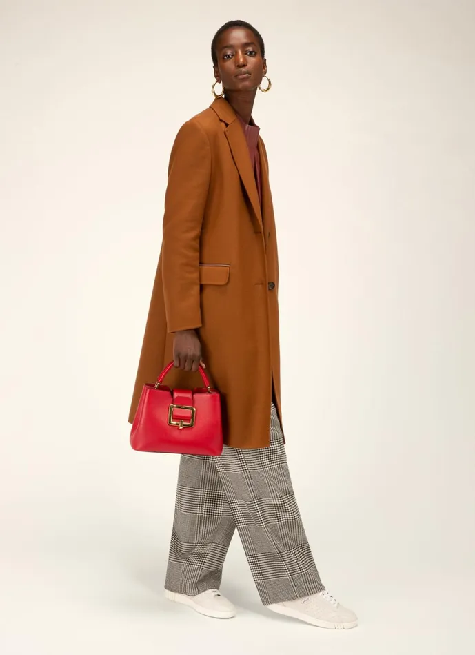 Women Bally Top Handle Bags Jorah 8211 Leather Top Handle Bag In Red