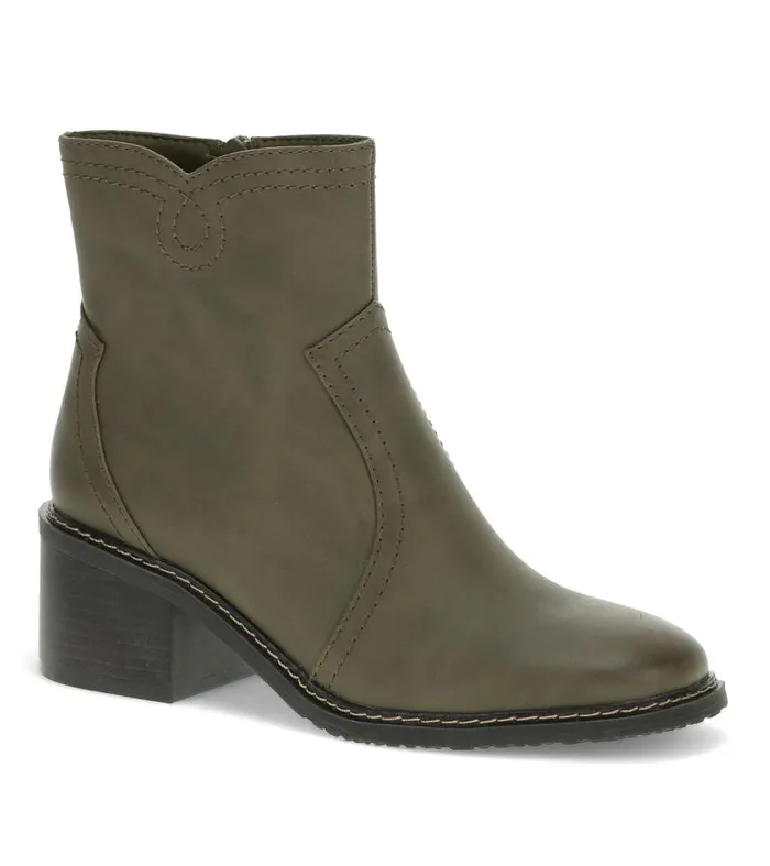 Women Baretraps Booties Calloway Block Heel Bootie Moss Mist