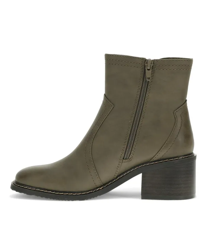 Women Baretraps Booties Calloway Block Heel Bootie Moss Mist Women Baretraps Booties Calloway Block Heel Bootie Moss Mist