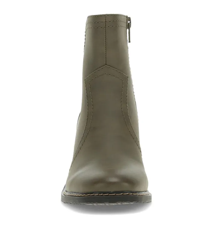 Women Baretraps Booties Calloway Block Heel Bootie Moss Mist Women Baretraps Booties Calloway Block Heel Bootie Moss Mist