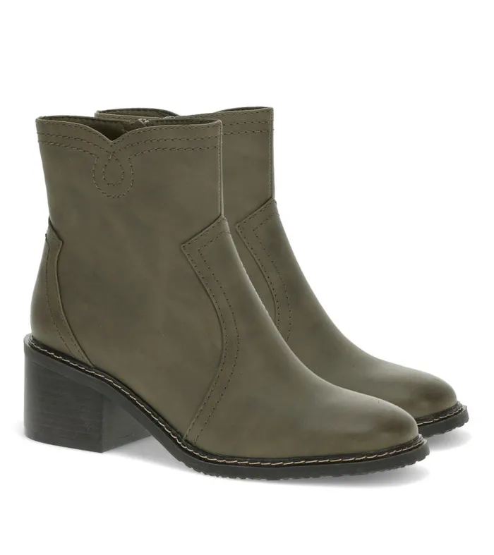Women Baretraps Booties Calloway Block Heel Bootie Moss Mist Women Baretraps Booties Calloway Block Heel Bootie Moss Mist
