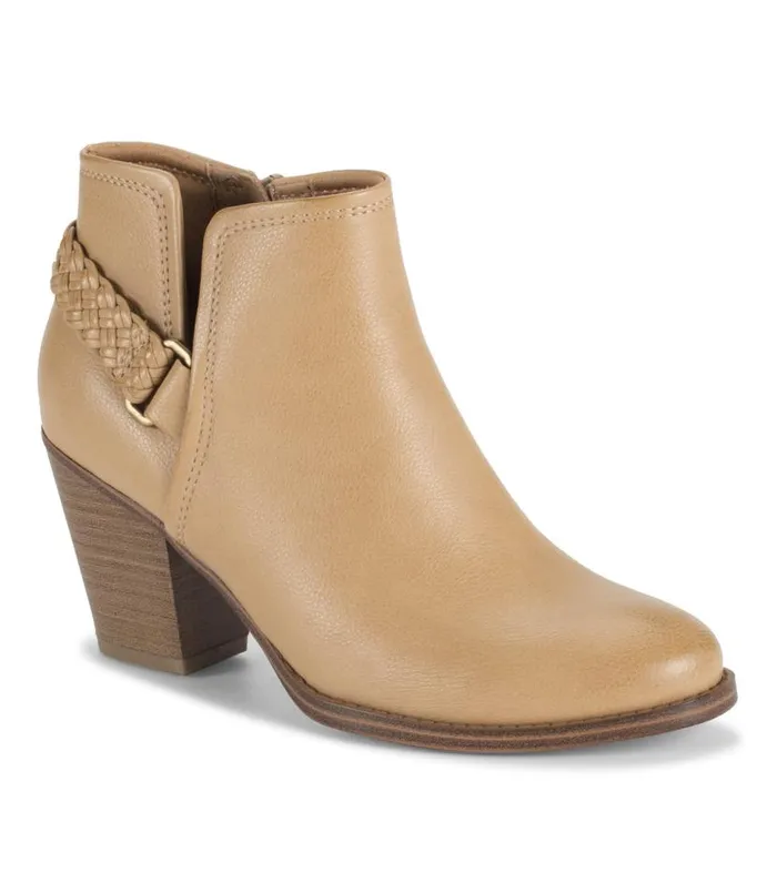 Women Baretraps Booties Charlotte Block Heel Bootie Camel