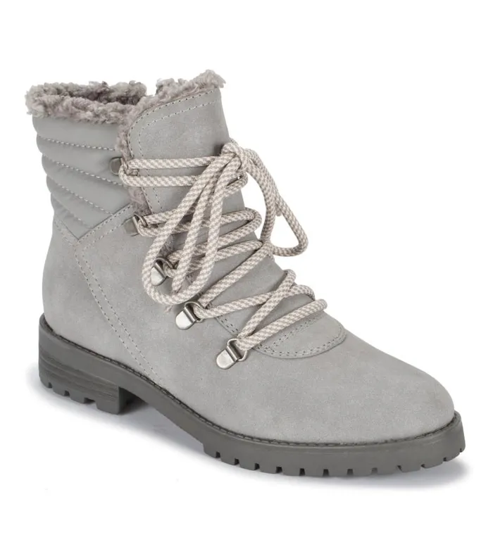 Women Baretraps Booties Dennison Lace Up Boot Grey